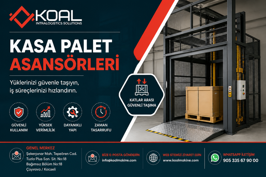 Kasa Palet Asansörleri