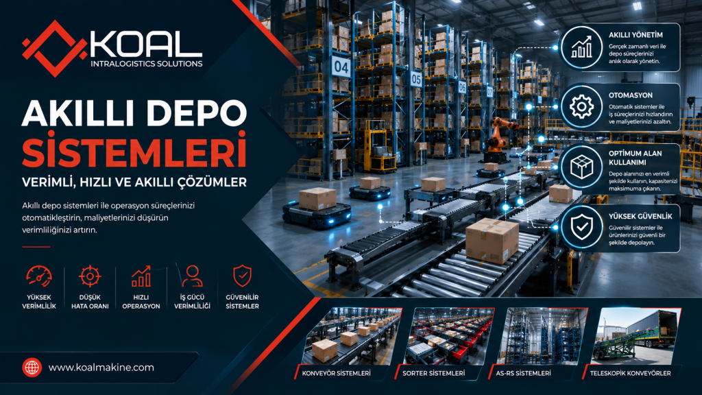 Akıllı Depo Sistemleri ile Verimli Operasyon Yönetimi