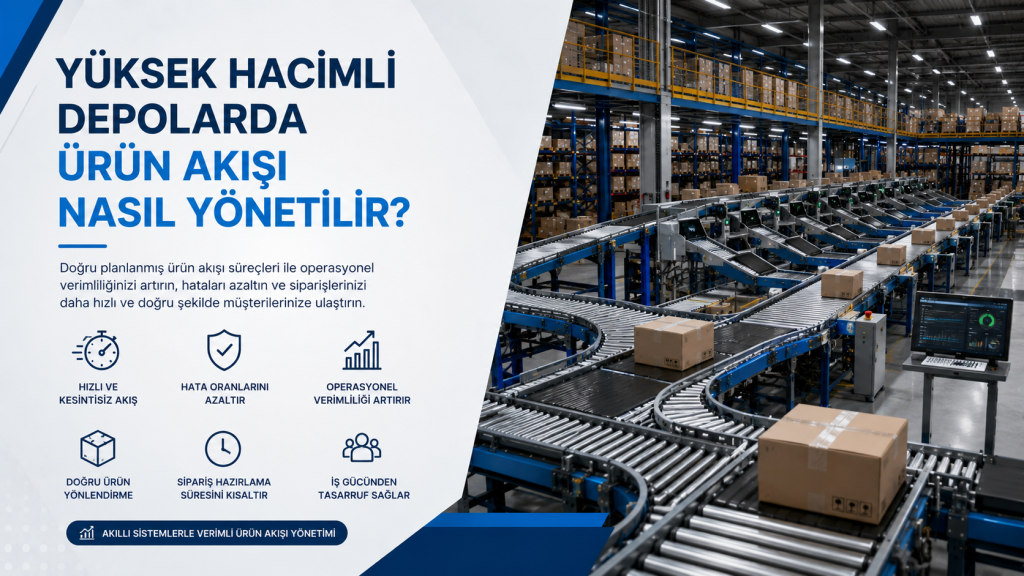 Yüksek Hacimli Depolarda Ürün Akışı