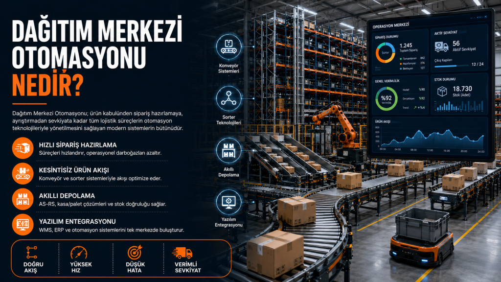 Dağıtım Merkezi Otomasyonu Nedir?