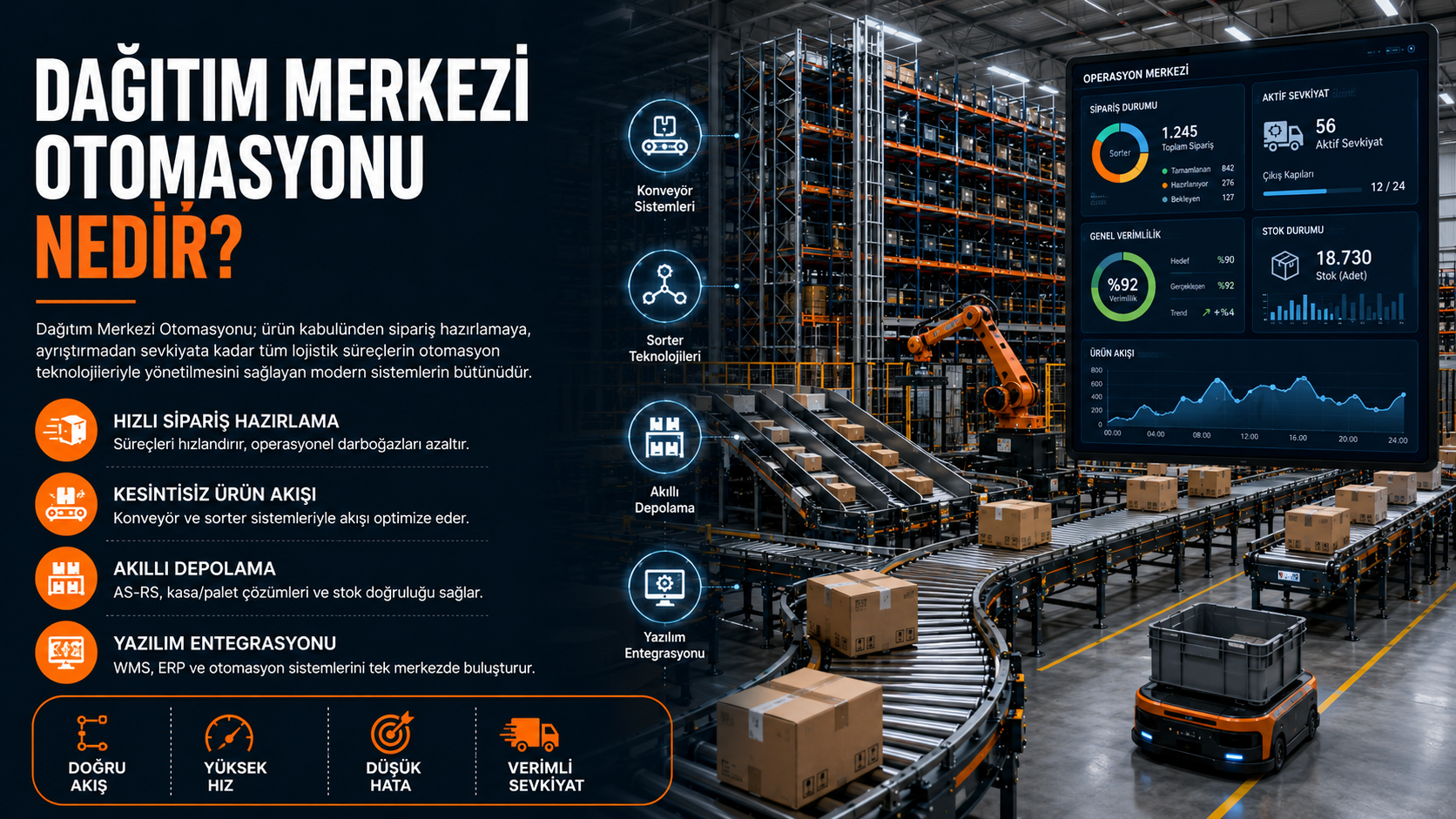 Dağıtım Merkezi Otomasyonu Nedir?